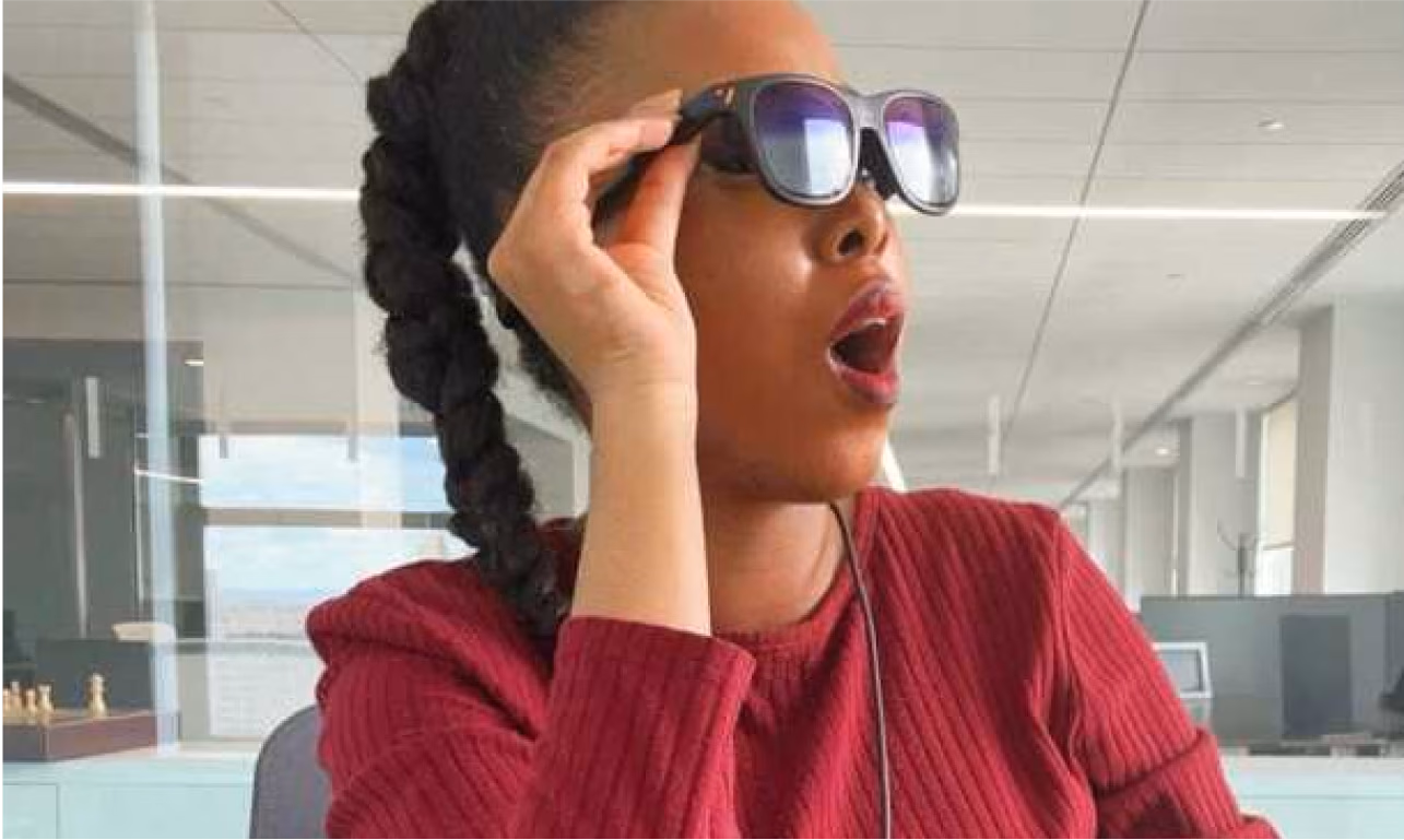 Viture Pro XR Glasses: I worked with 3 virtual displays while using my MacBook